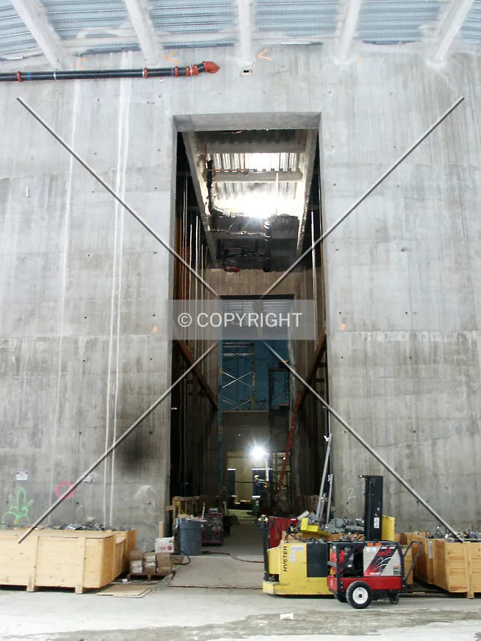 Looking straight through the core