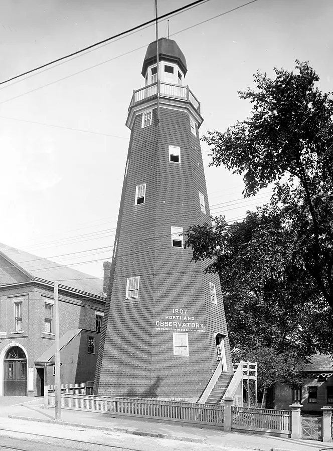 Vintage view from the west
