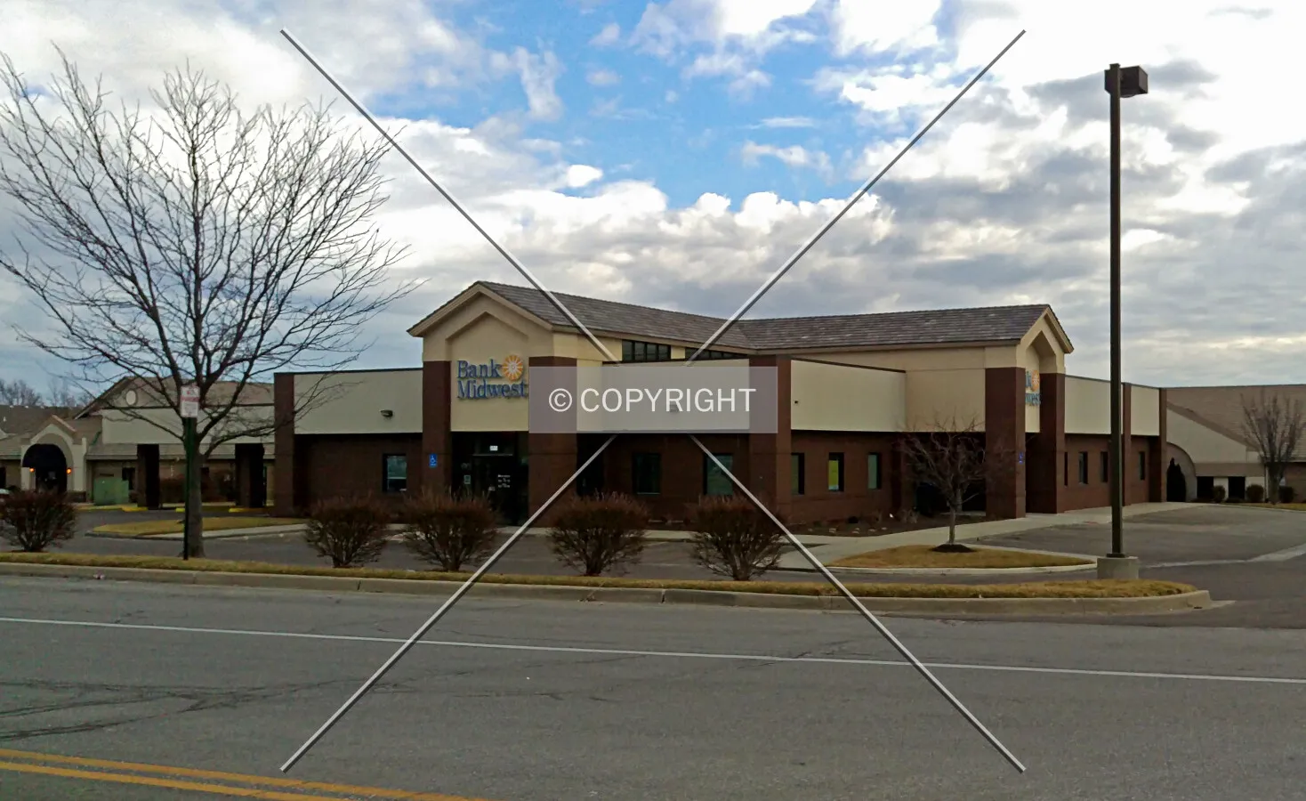 View from the south; February 15, 2016