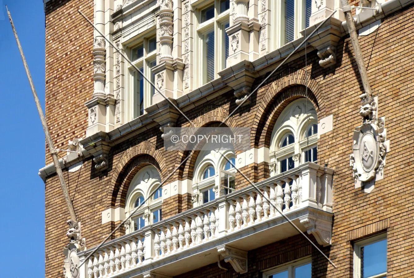 Southern facade detail