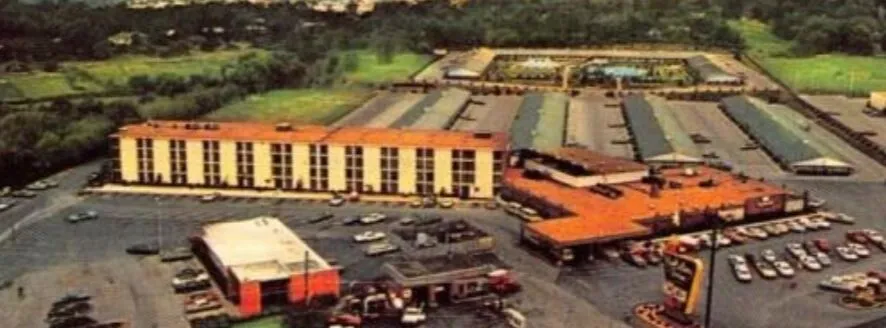 Vintage view as the Holiday Inn North