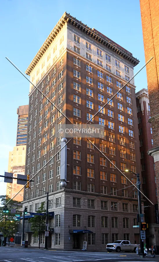 View from the northeast