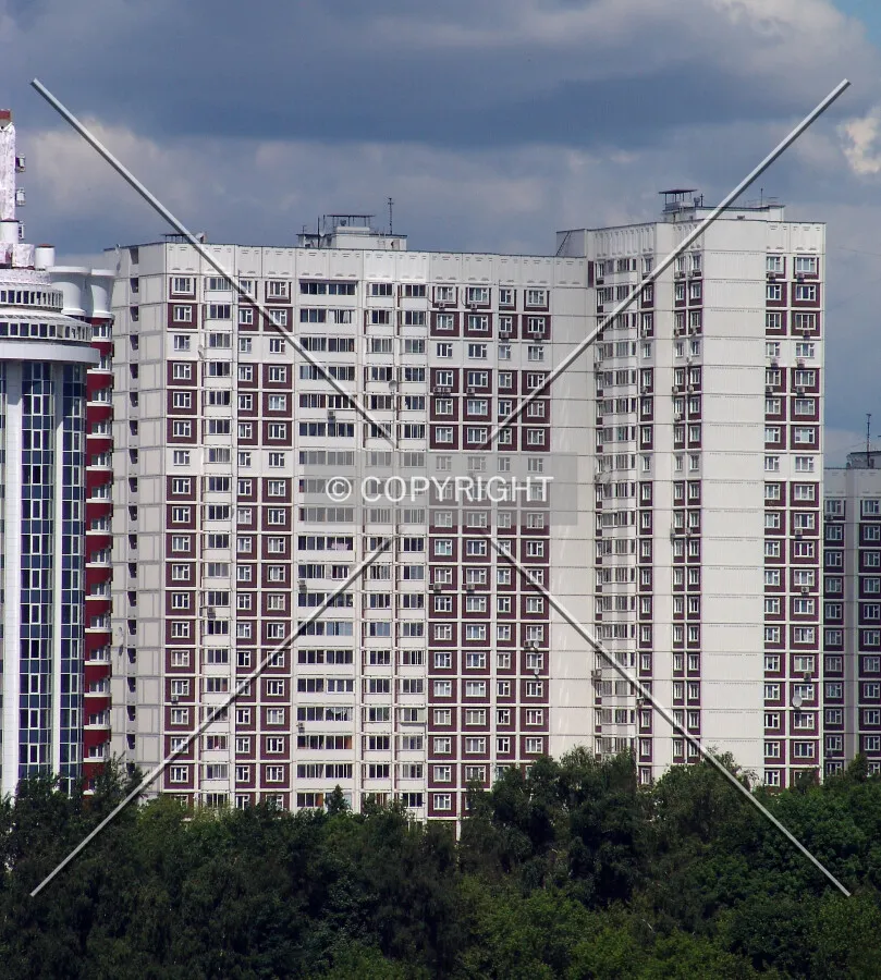 The southern view from a neighboring building