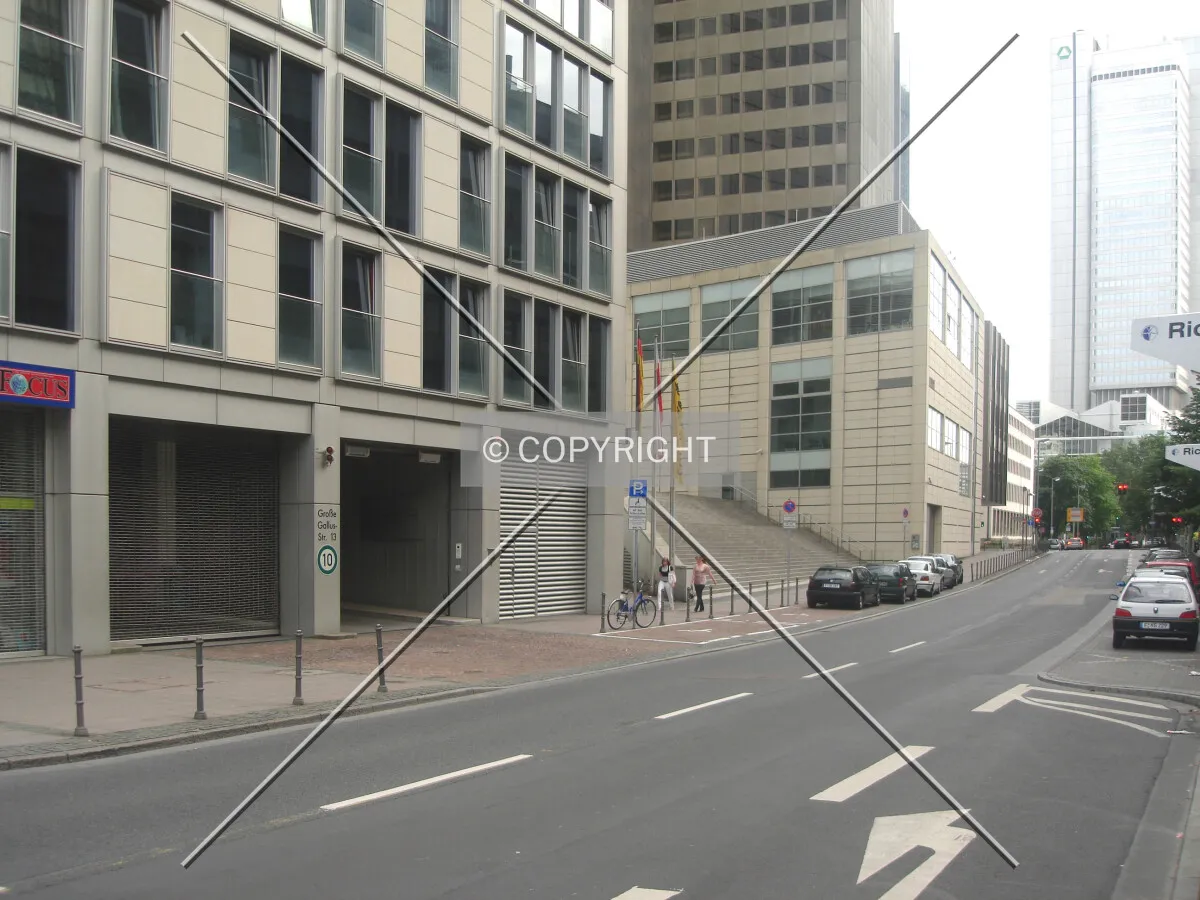 The complex at Große Gallusstraße