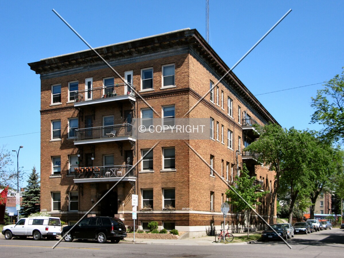 View to the northwest from Bryant Avenue South