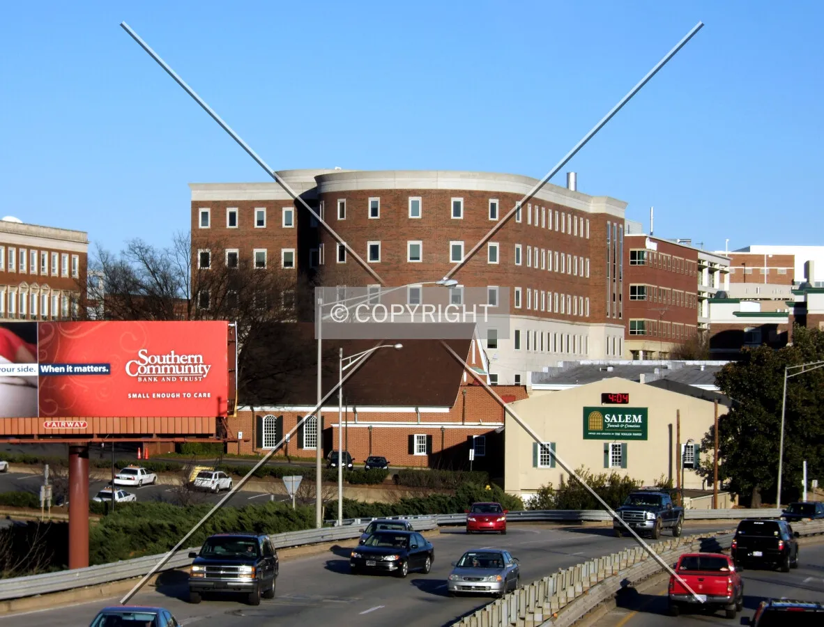 View from the southwest