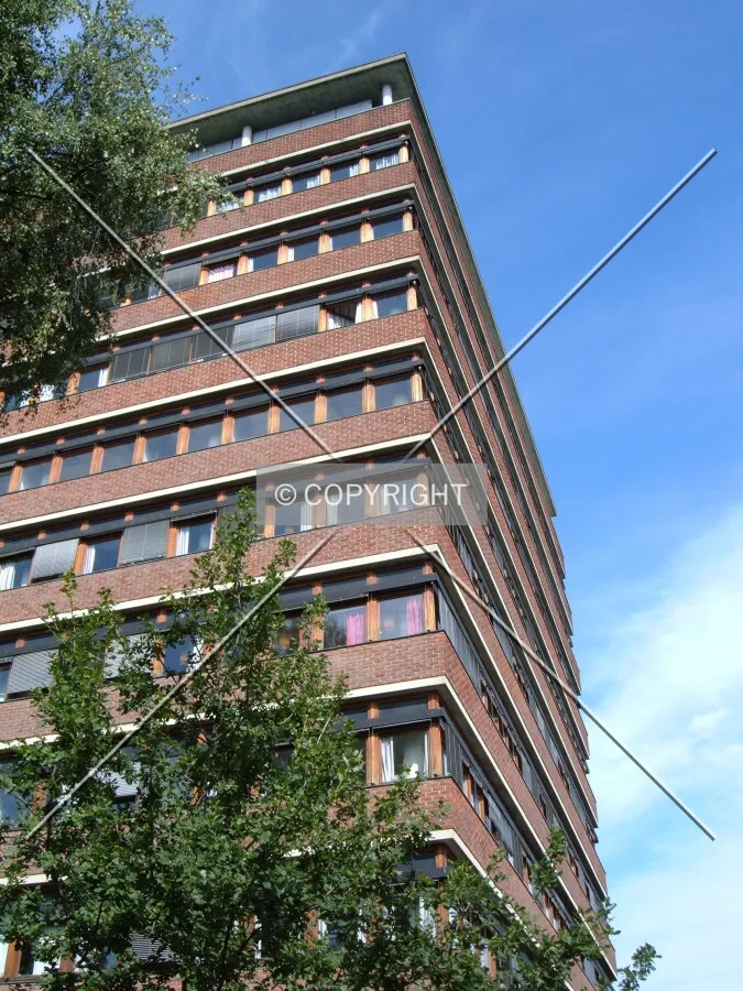 View of the southwest corner