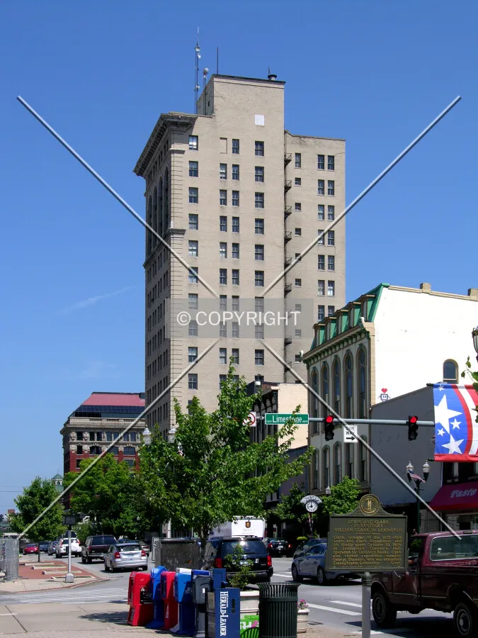 From Limestone Street to the southeast