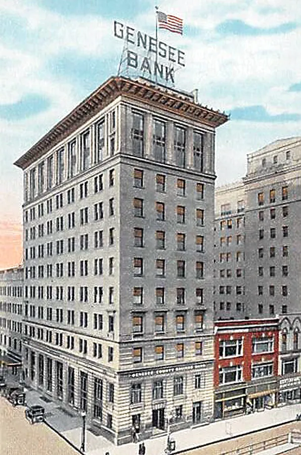 Vintage view from the east