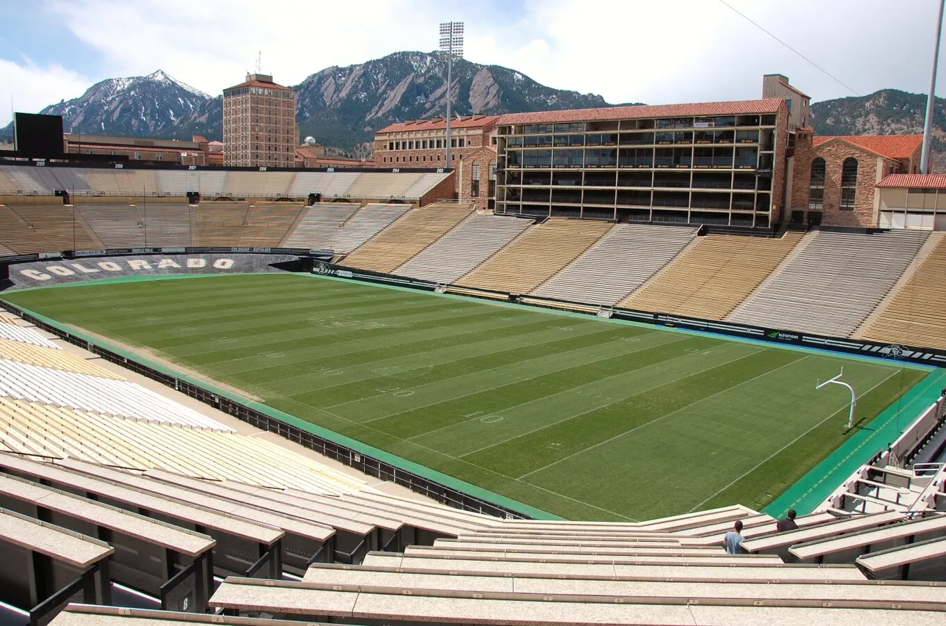 View from the northeast