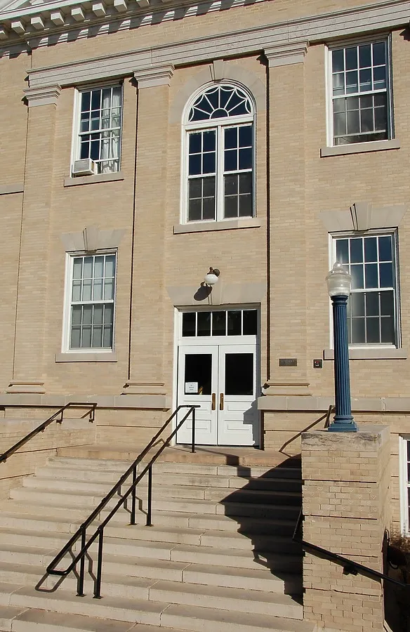 West entrance