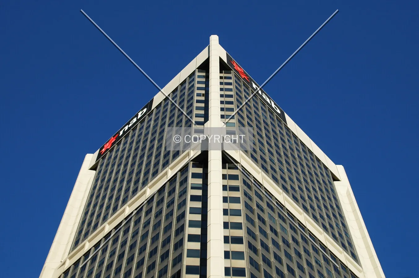 Top of the southeast corner