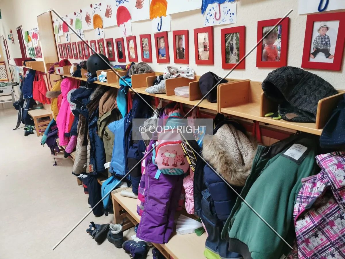 Inside a kindergarten