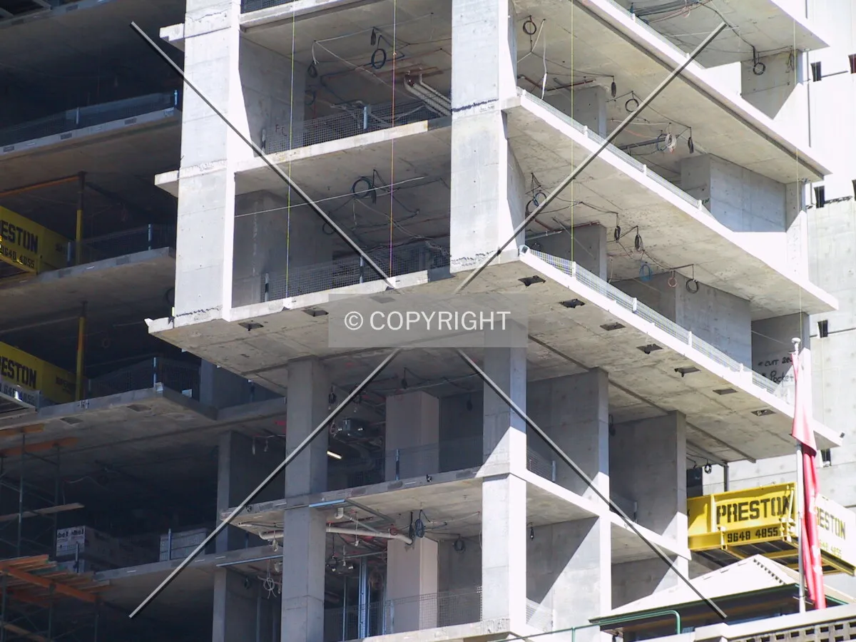 Lower levels of the northeast corner