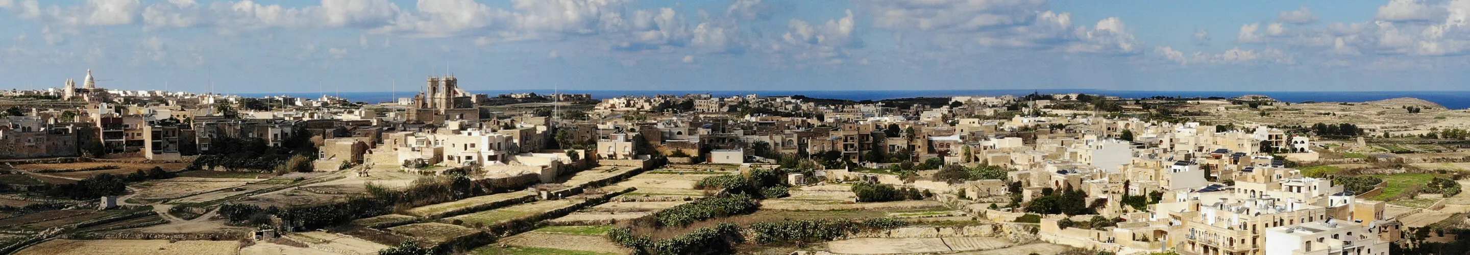 Panorama of Għarb