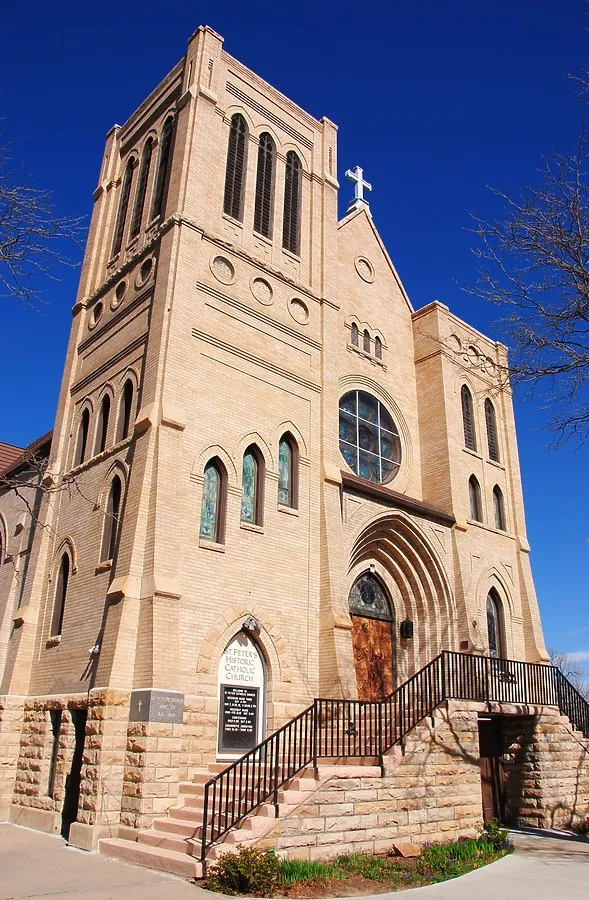 View from the southeast