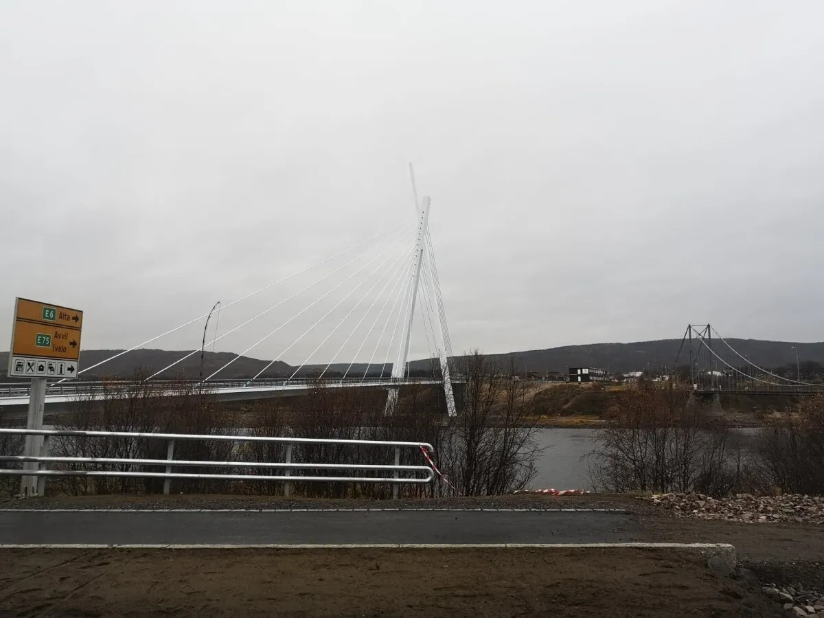 View from the east