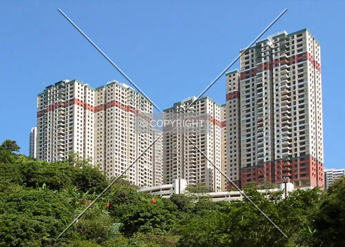 View from Pok Fu Lam Road