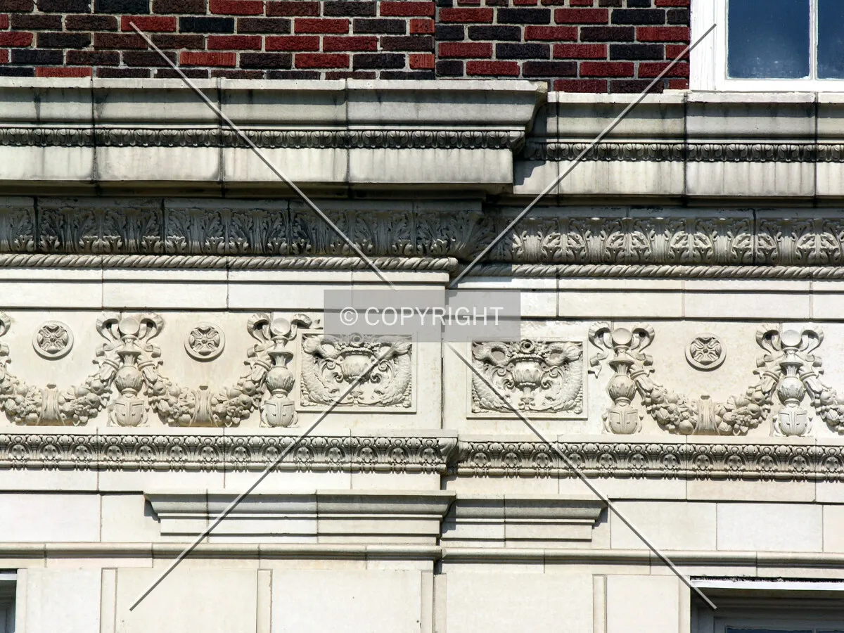 Detail of the western side