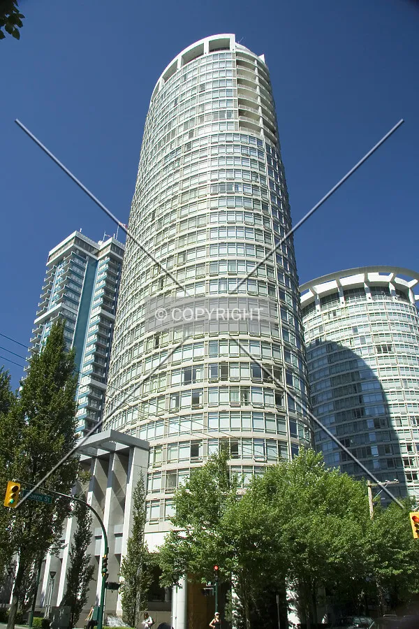 Looking up from the east