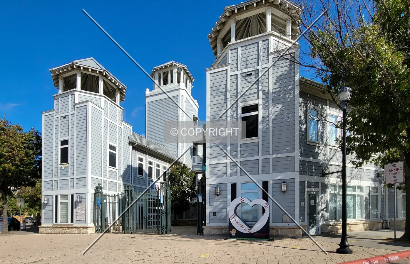 Main entrance; November 17, 2021