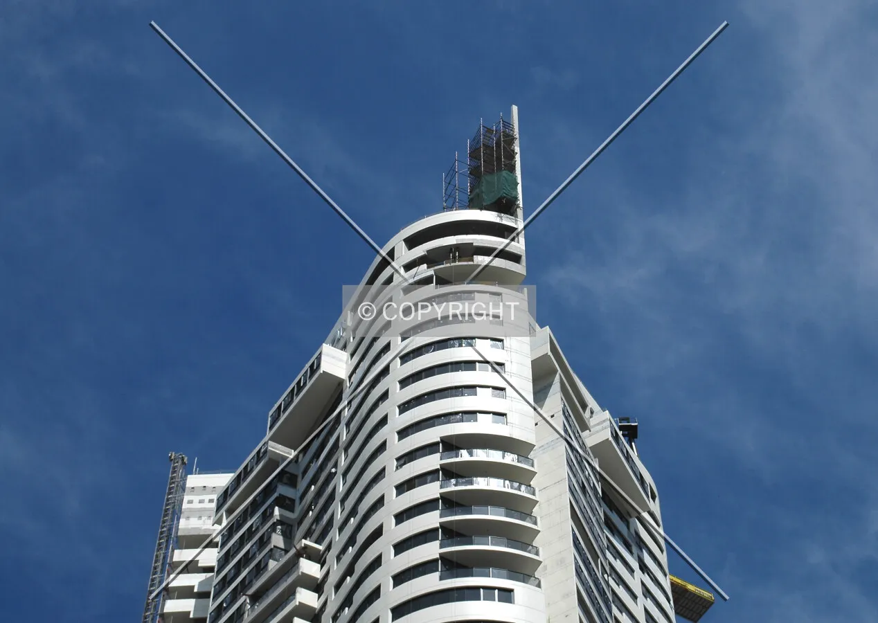 Top of the northeast corner