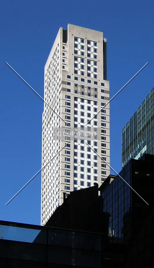View from the southeast on 55th Street
