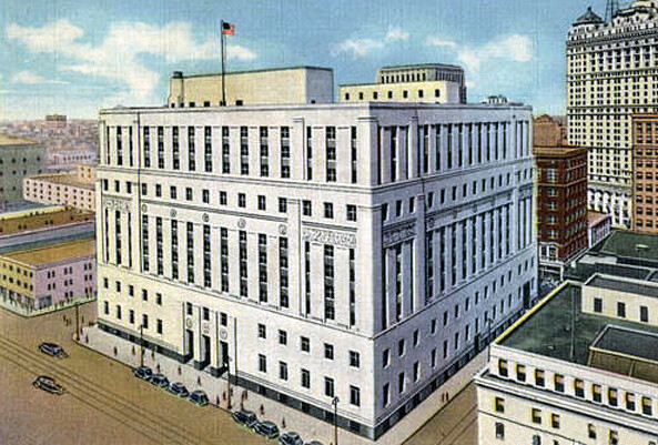 Vintage view from the southeast