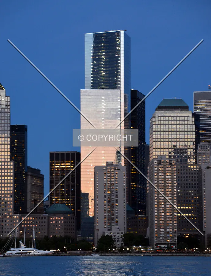 View from the northwest across the Hudson River