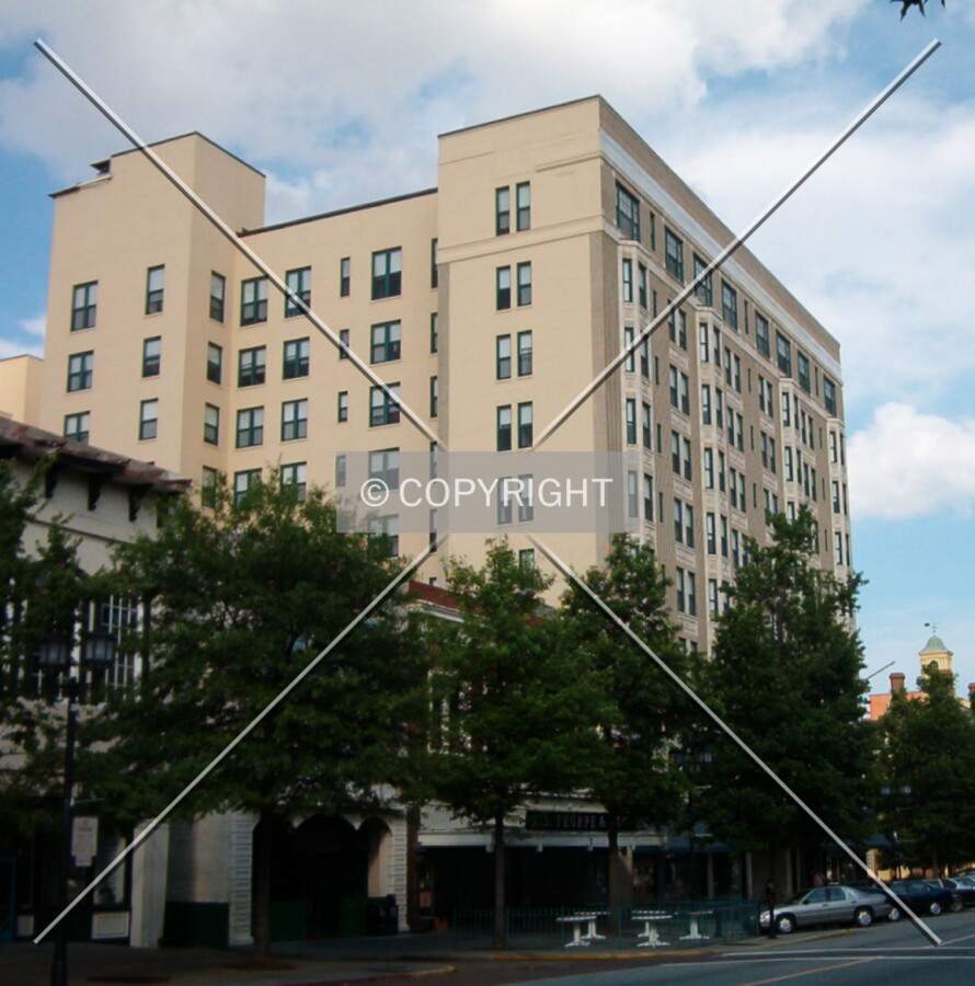 View from Cherry Street looking east