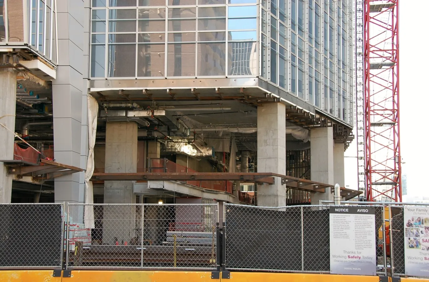 View from the southeast