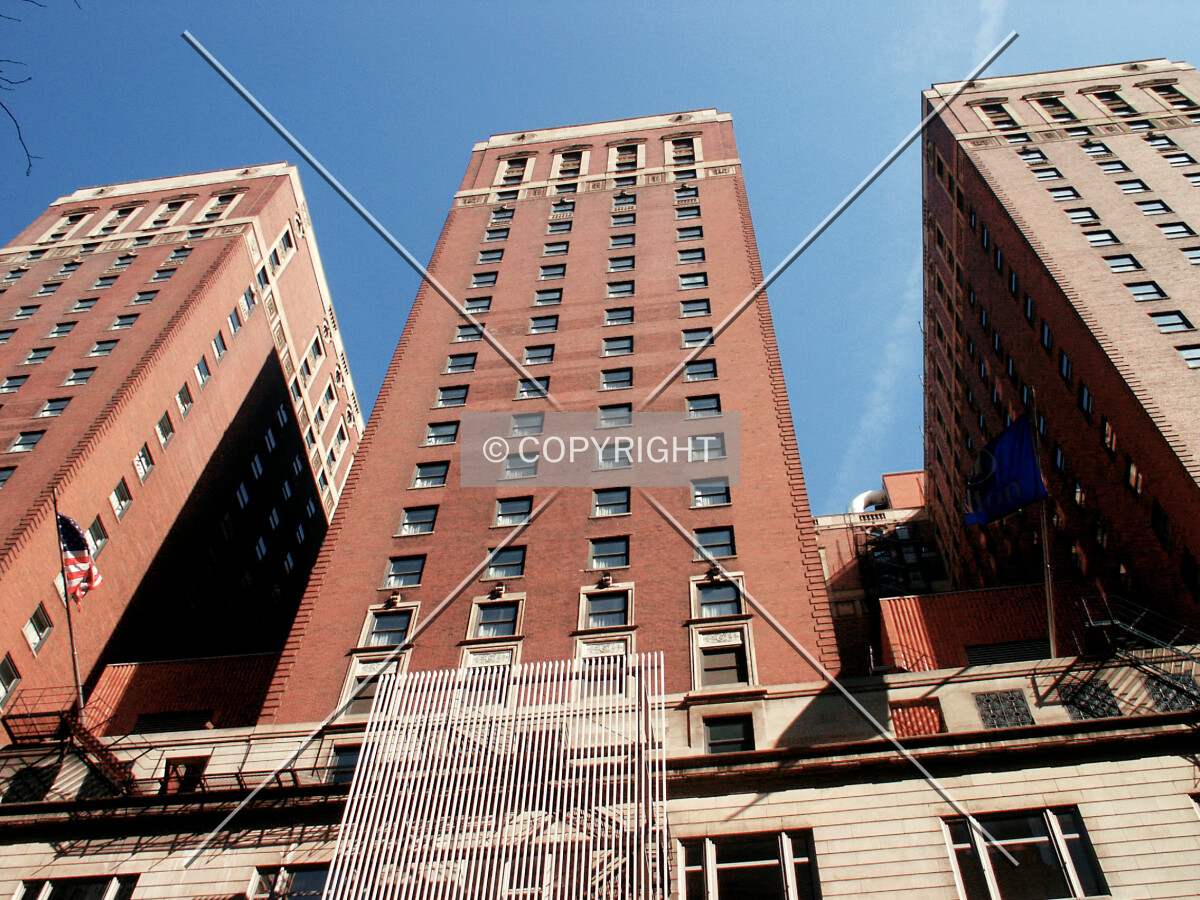 Looking up from State Street