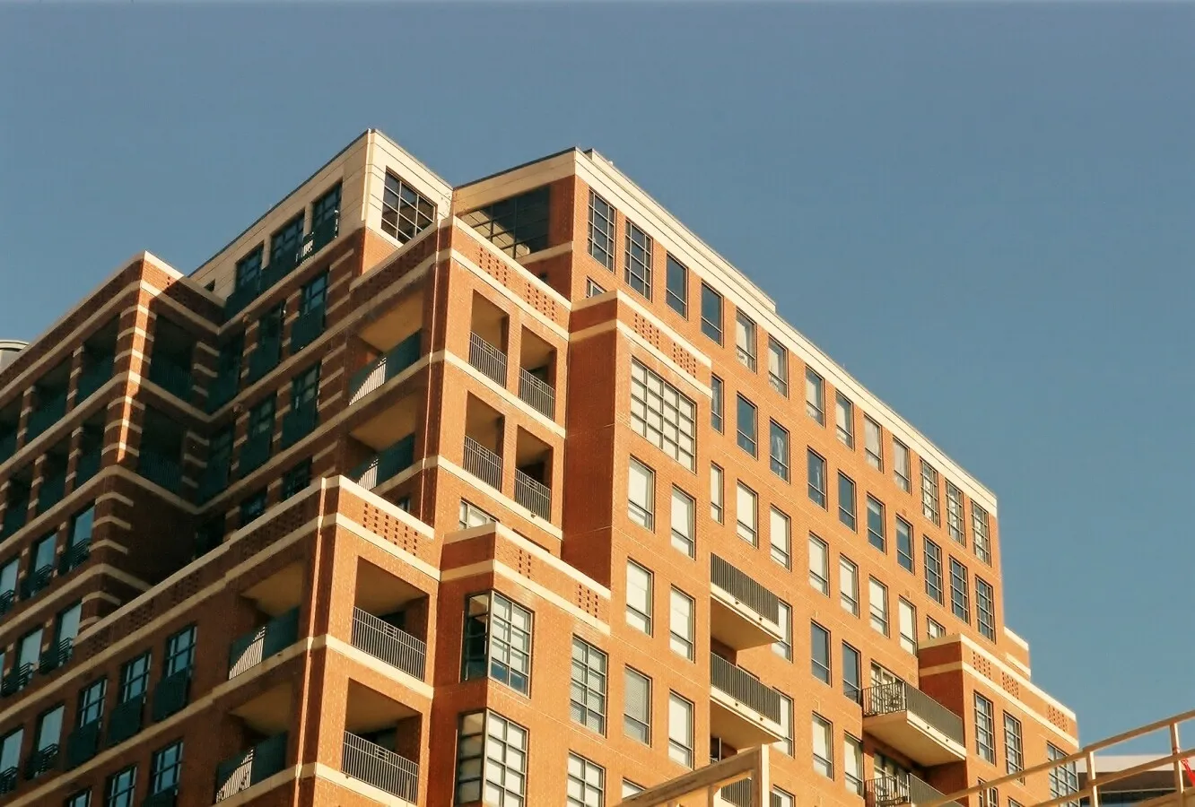 View of the upper floors