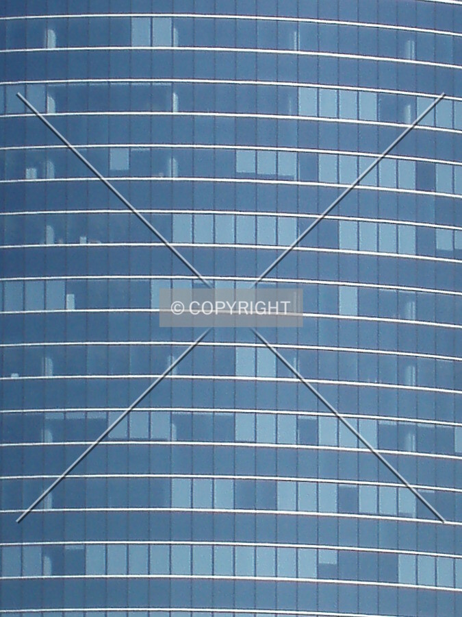 Close-up westside facade