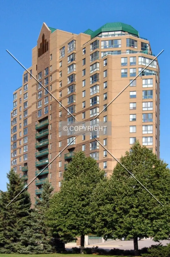 View to the northwest from Edinborough Drive