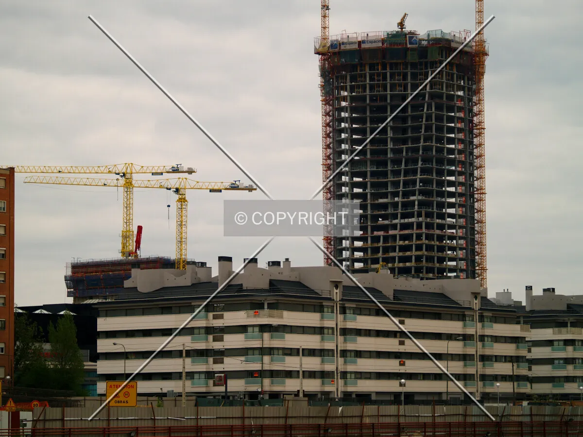 A view from Chamartin street