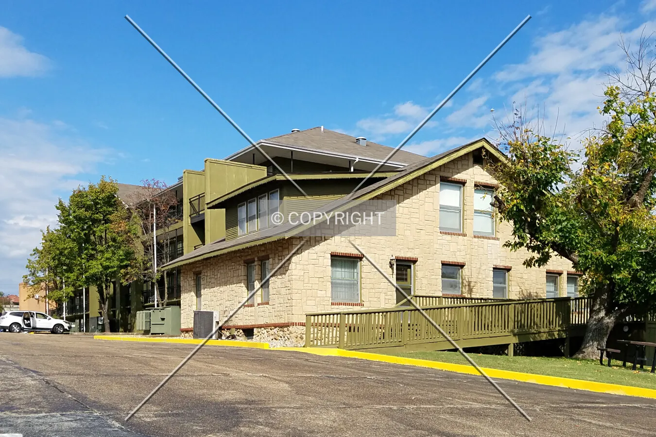 View from the southwest; October 20, 2016