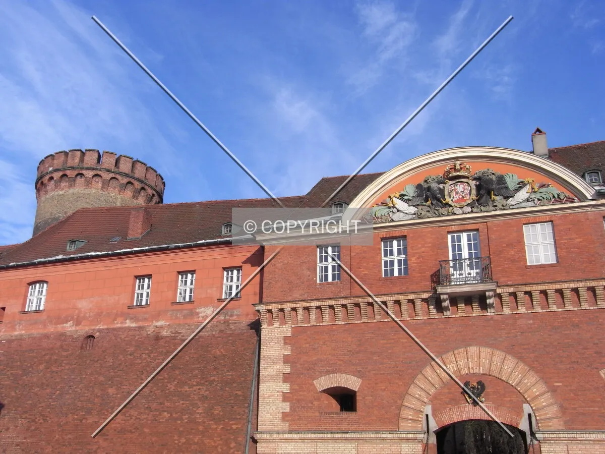 Main gate at Spandau citadel