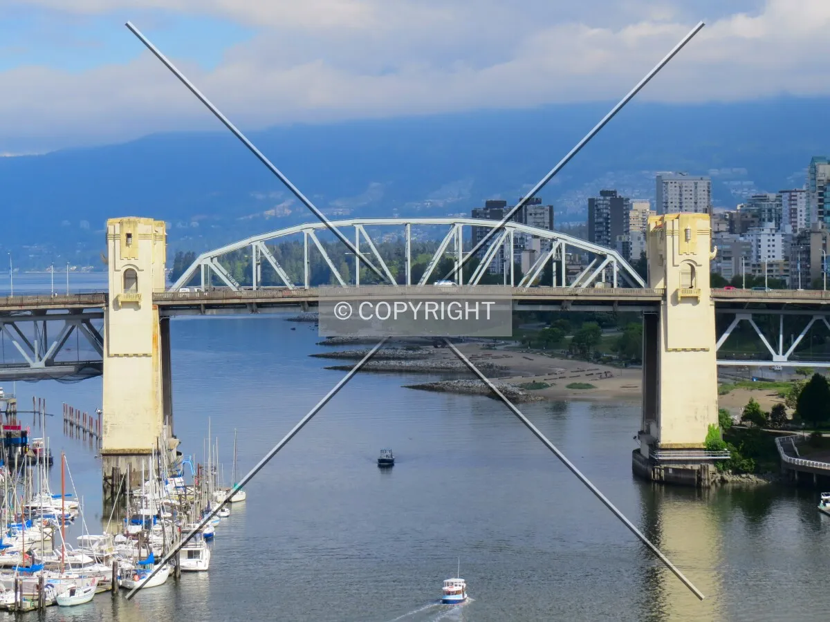 Main span viewed from the Granville Street Bridge
