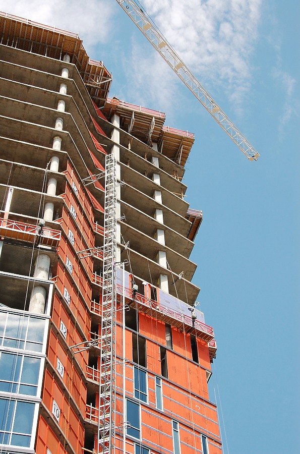 View of the upper floors