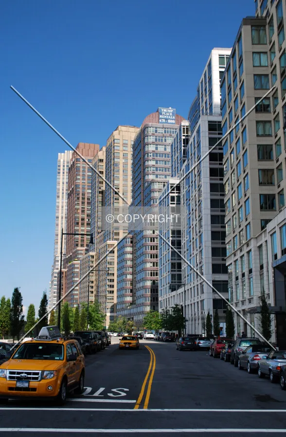 Section along Trump Place