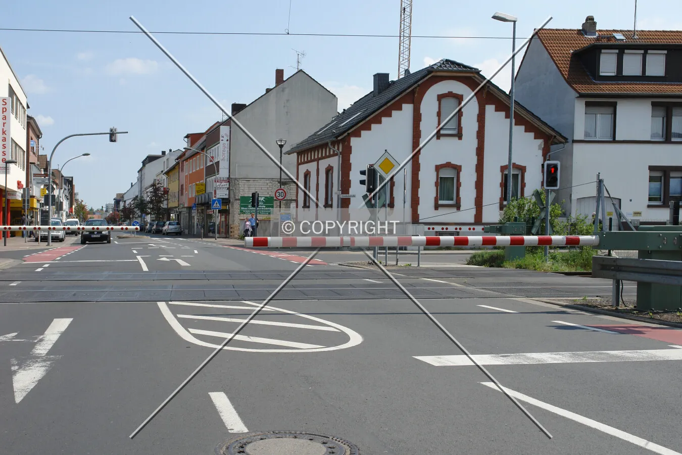 Railroad crossing