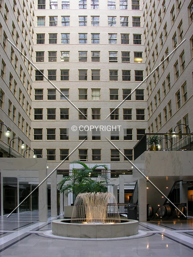 View of the 2nd floor lobby
