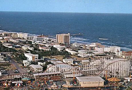 Vintage view from the west
