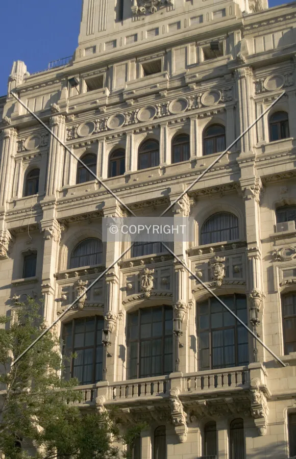 Detail of the northern façade