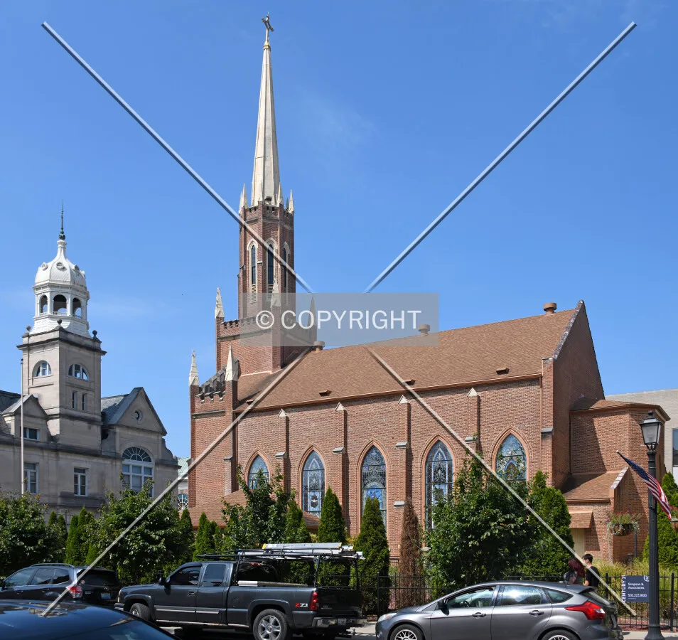 View from the east