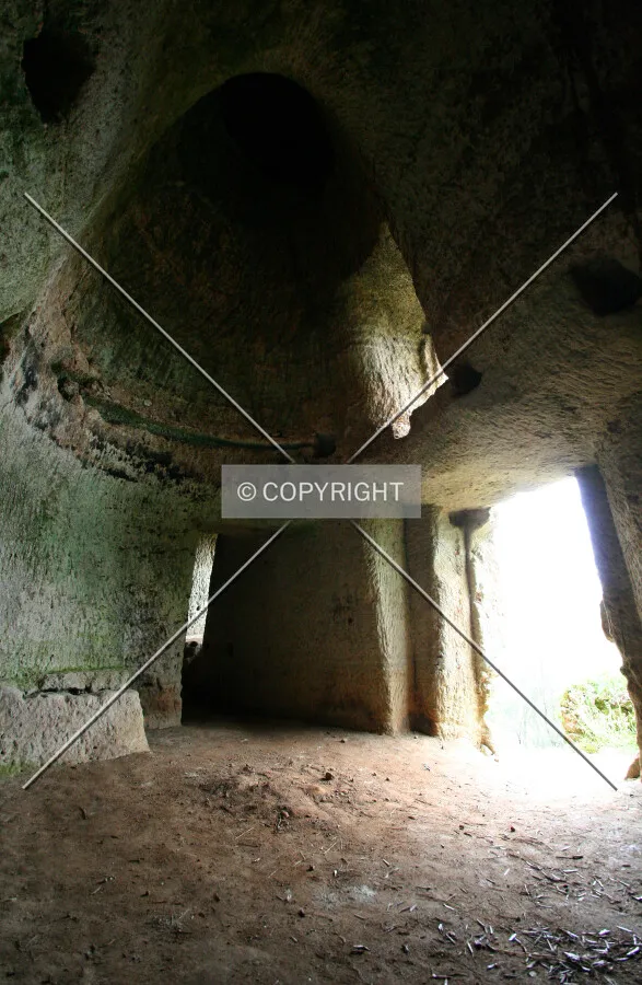 Cave dwelling interior