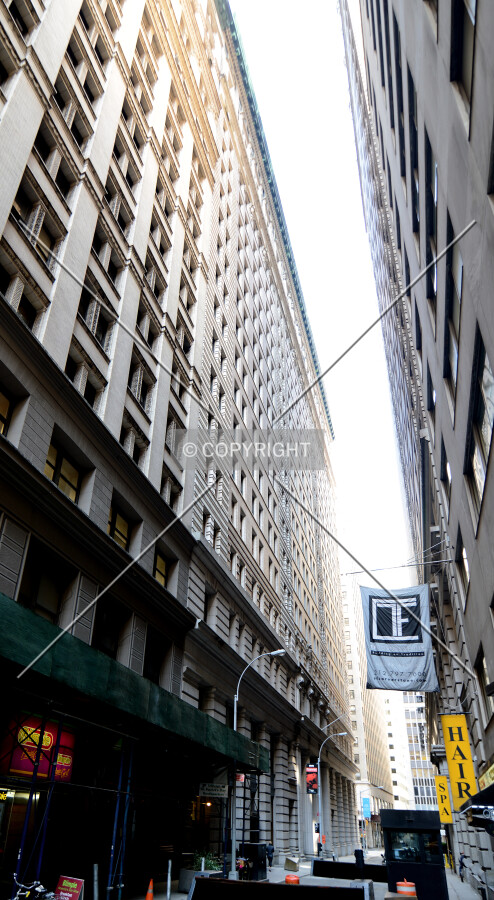 View from the east along Exchange Place