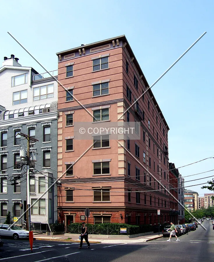View from the east along Newark Street