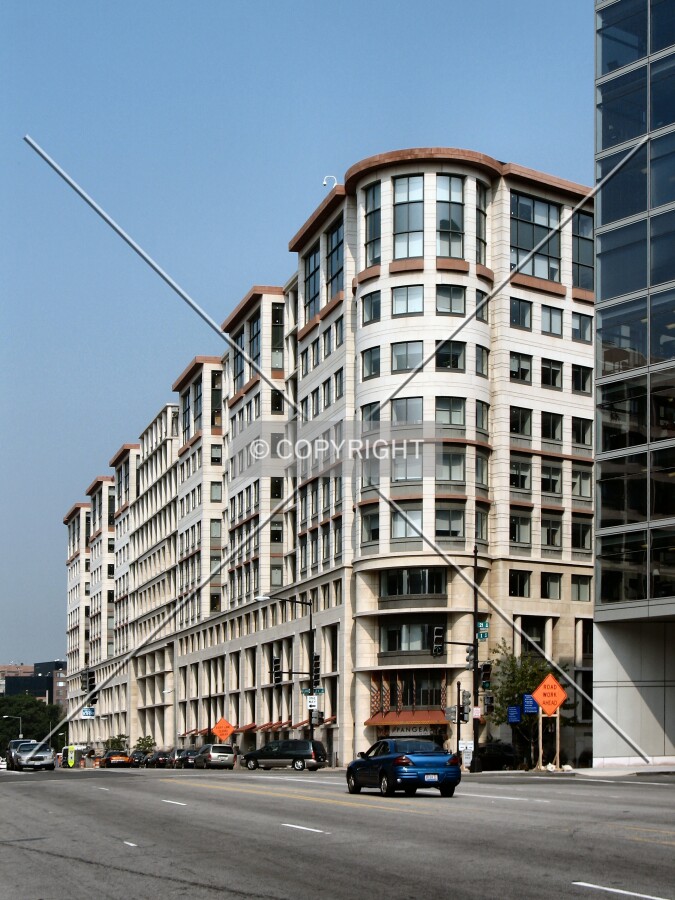View to the northwest along Pennsylvania Avenue